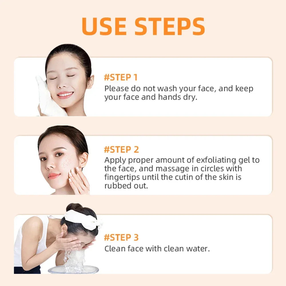 Exfoliating Gel for Face – Brightening Peeling Scrub by Tidesmit Scrubs Treatments Tidesmit