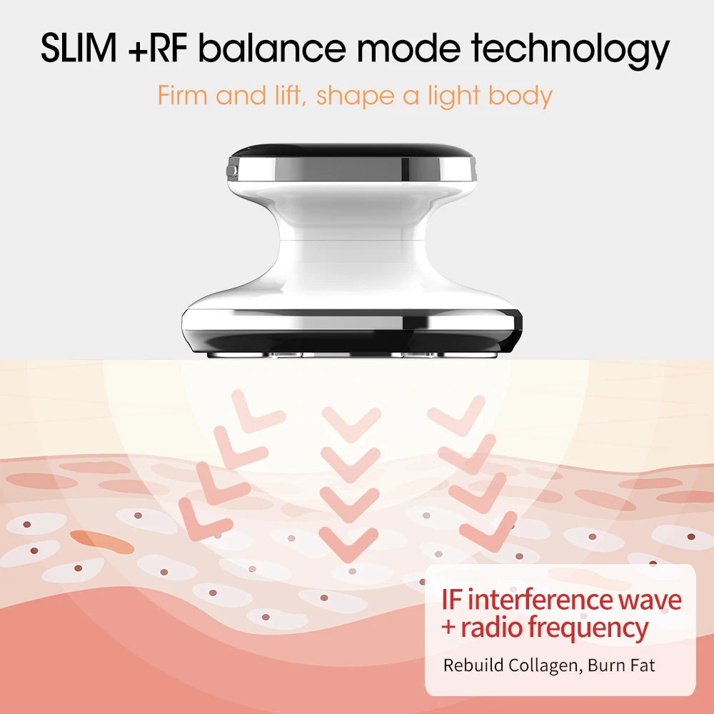 Radio Frequency Body Slimming Machine - Portable Home Wellness Device Relaxation Treatment Tidesmit