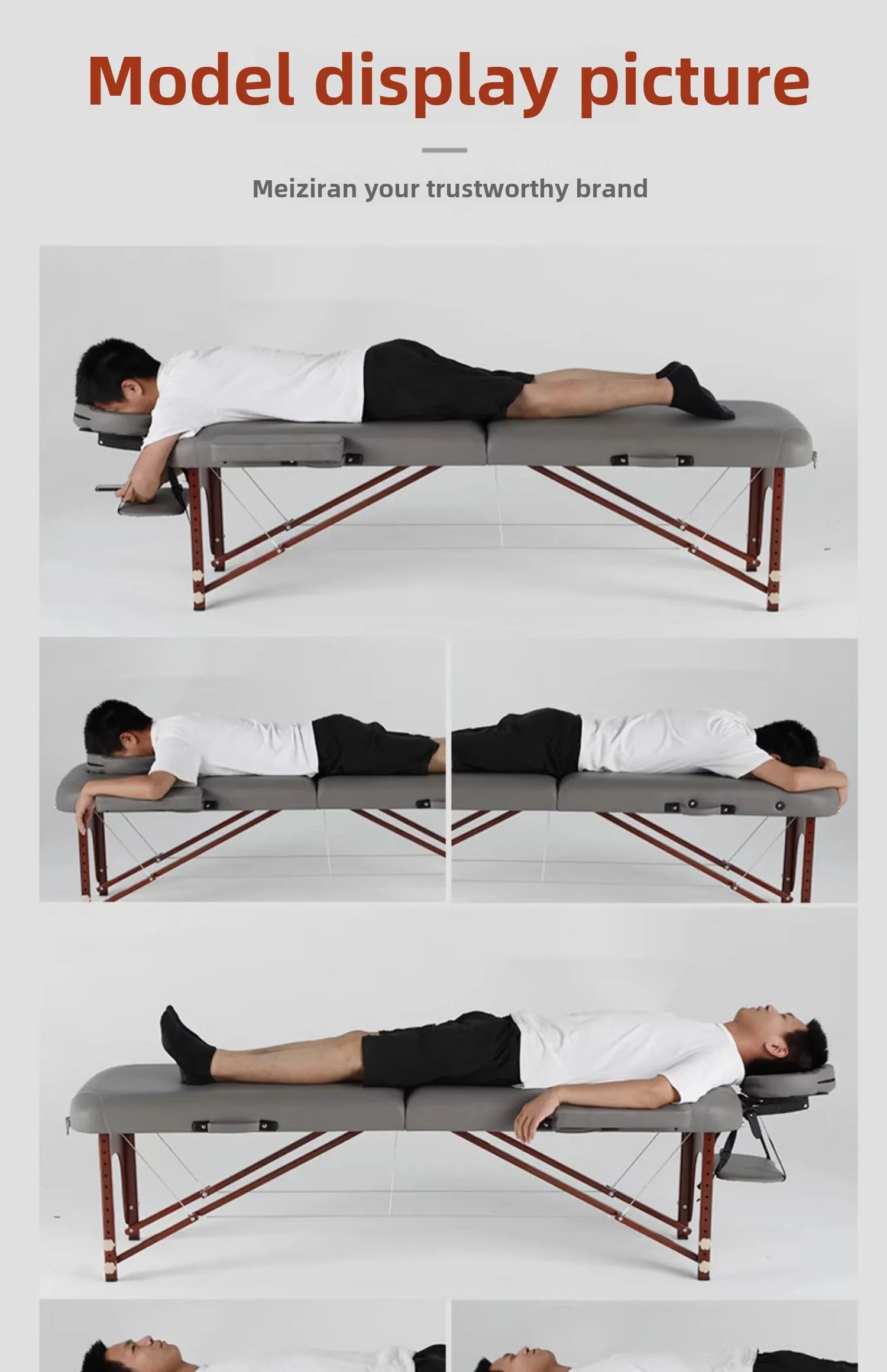 Portable Massage Table Foldable Bed for Professional Muscle Relief Massage Chairs Tidesmit