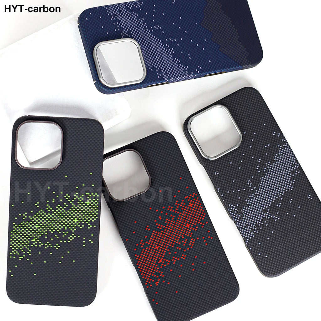 iPhone 16 Pro Max Aramid Fiber Case - Slim Military-Grade Protective Cover Tidesmit