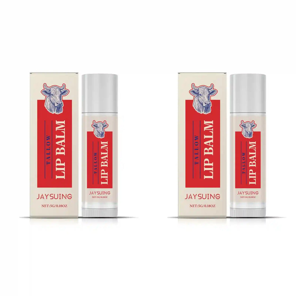 Tallow Lip Balm for Deep Hydration | Nourishing Lip Treatment 5g Lip Care 2 x 5g Boxed Tidesmit