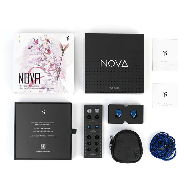 Truthear NOVA 1DD+4BA Wired IEM Earphones by Tidesmit Tidesmit