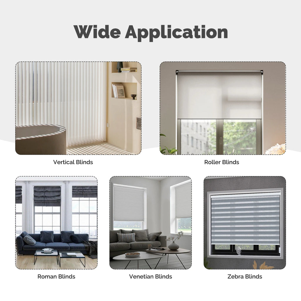 Tuya WiFi Smart Curtain Motor, MOES Electric Roller Blinds Driver, Alexa Google Home Voice Control, Automatic Pull Cord Chain