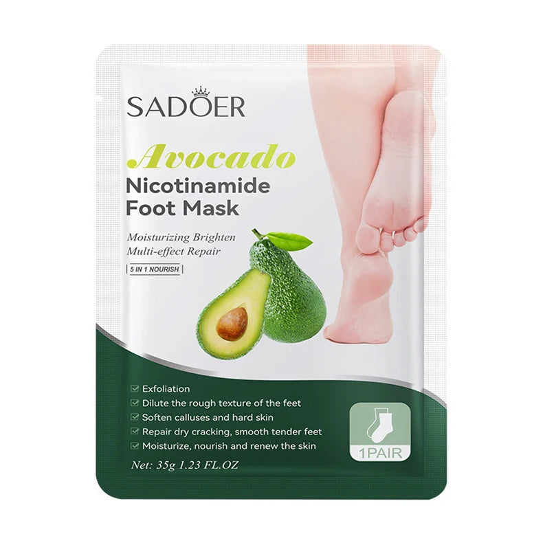 Fruit Foot Peel Mask - 6 Pairs Exfoliating & Moisturizing Treatment Scrubs Treatments Tidesmit