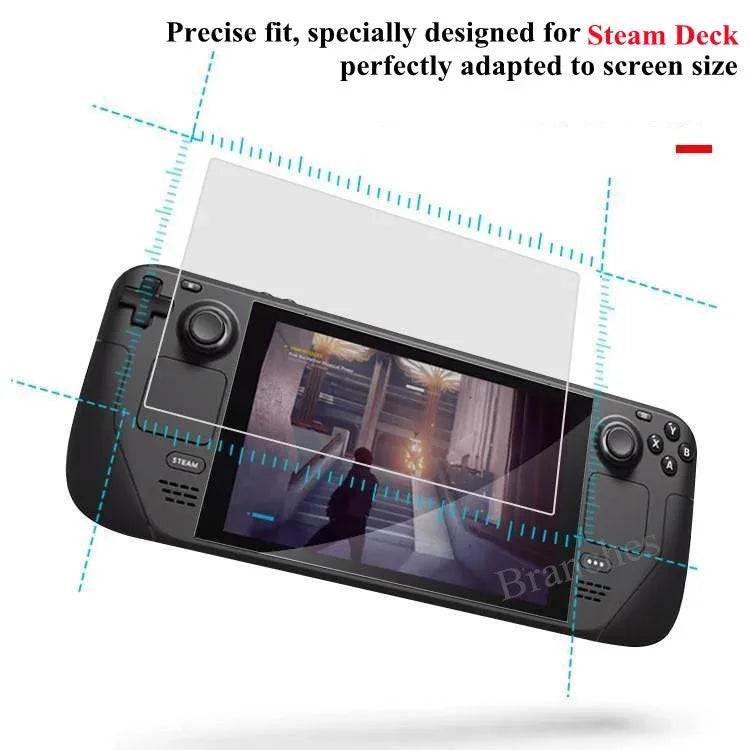1-3 Pcs Tempered Glass For Steam Deck OLED Anti-scratch Screen Protector HD Protective Film For Steam Deck Accessories Tidesmit