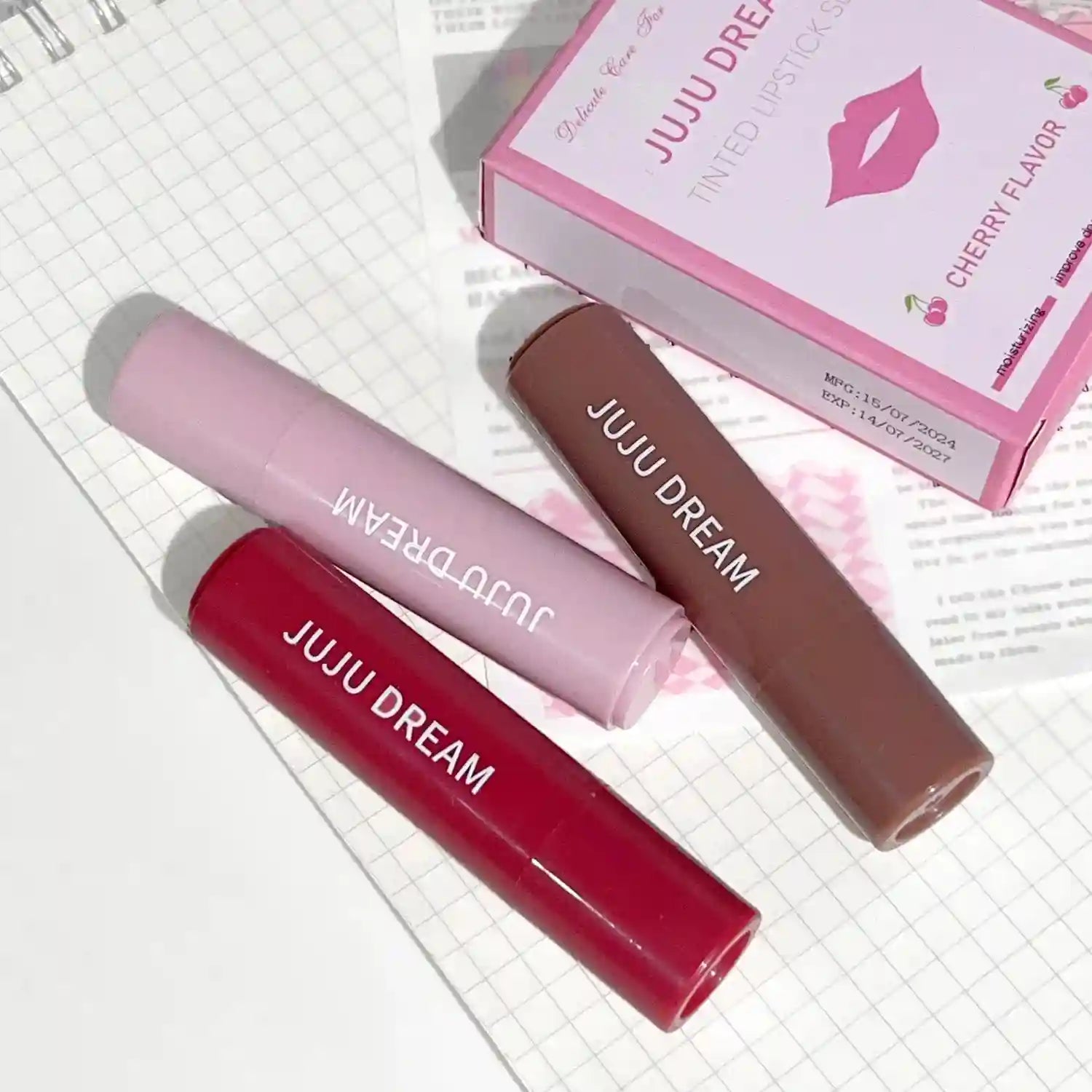 Lip Moisturizer Set - Cruelty-Free Hydrating Lip Care for Smooth Lips Lip Care Tidesmit