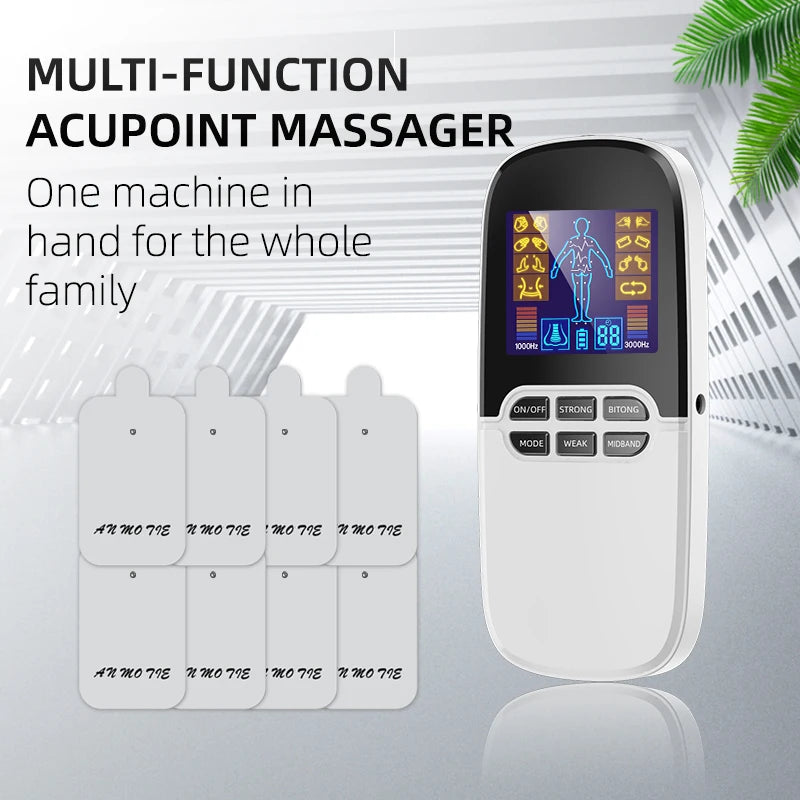 Tidesmit Electric Muscle Stimulator | Rechargeable Heat Therapy Massager Massage Chairs Tidesmit