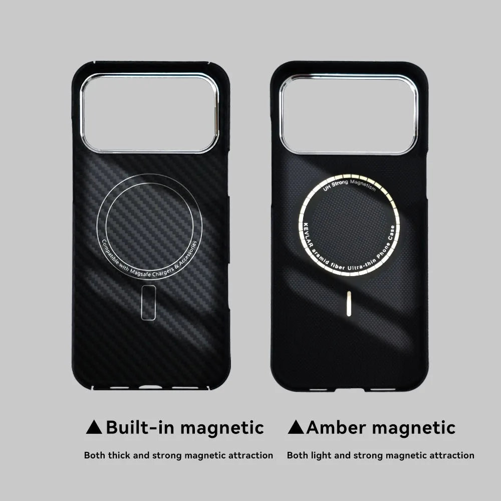 iPhone 17 Pro Max Kevlar Case - Ultra-Thin Aramid Fiber Slim Fit Tidesmit