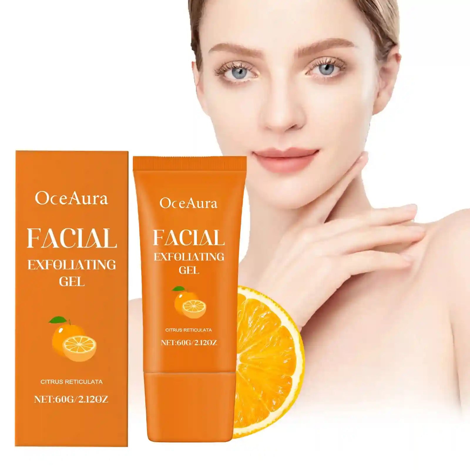 Orange Exfoliating Gel for Dark Spots and Smooth Skin - Tidesmit Scrubs Treatments Tidesmit