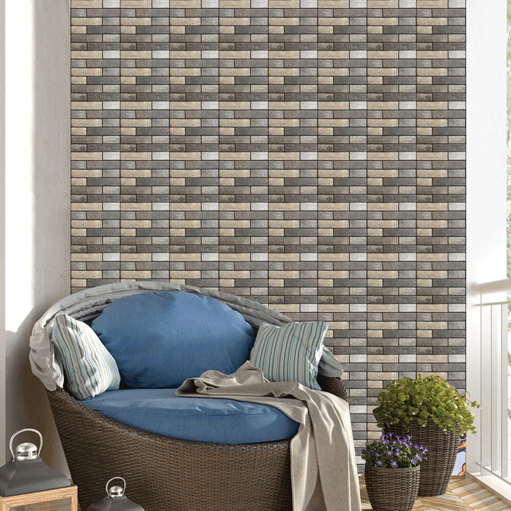 10/20Pcs Peel and Stick Tile Backsplash Thicker Design Marble Tiles 12"X12" Stick on Backsplash Self Adhesive Tiles for Any Room