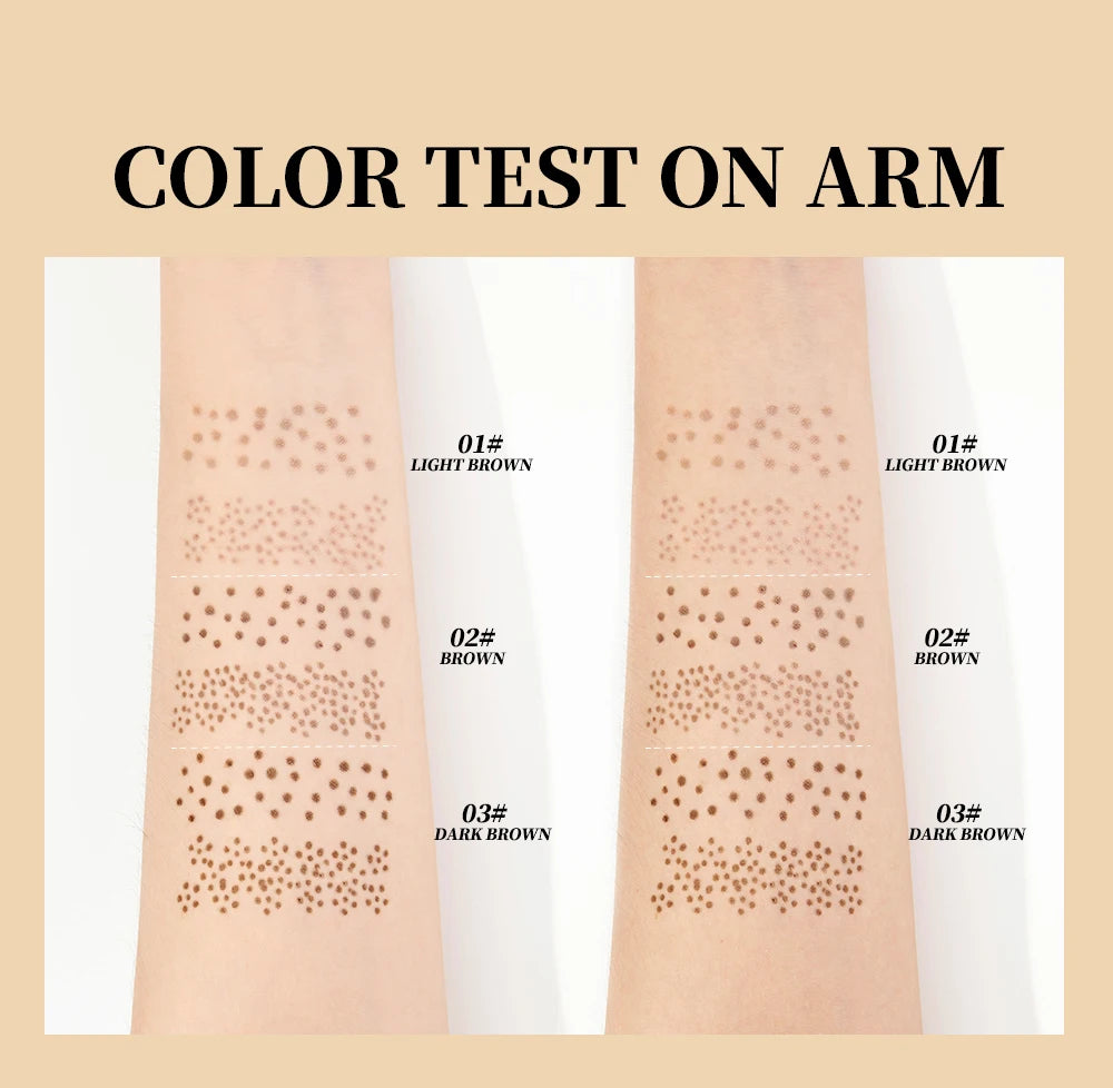 Tidesmit 2-IN-1 double-end freckles stamp pen in natural brown for waterproof faux freckle makeup application