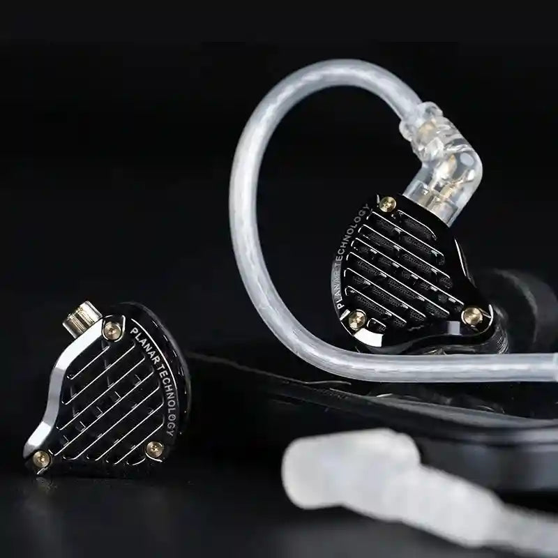KZ PR3 Planar Magnetic IEMs - High-Fidelity Wired Studio Monitors Tidesmit