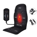 Electric Back Massager Cushion with Heat for Targeted Lumbar Relief Massage Cushion EU plug Tidesmit