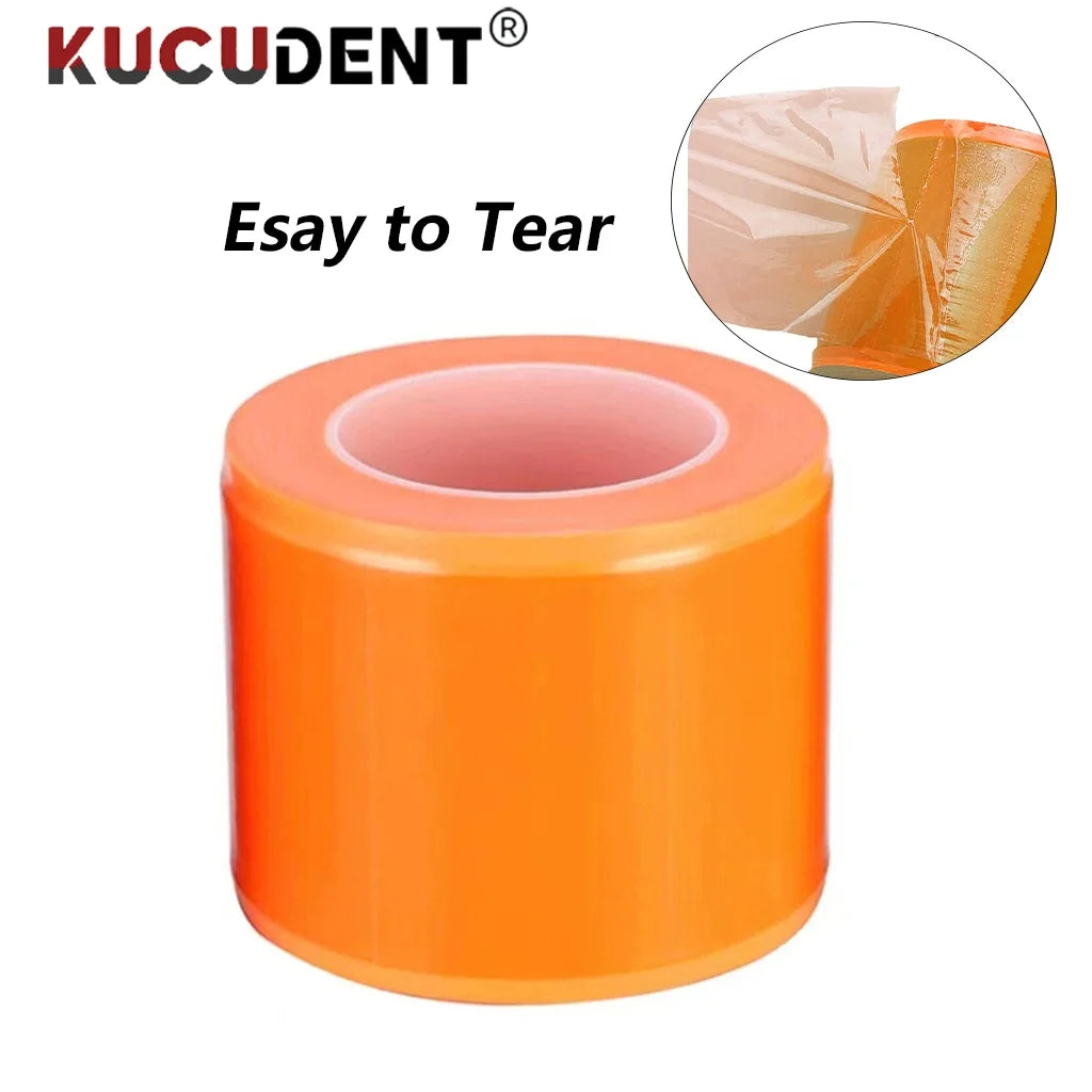 Dental Barrier Film Roll - 1200 Protective Sheets for PMU Machines Permanent Makeup Machines Tidesmit