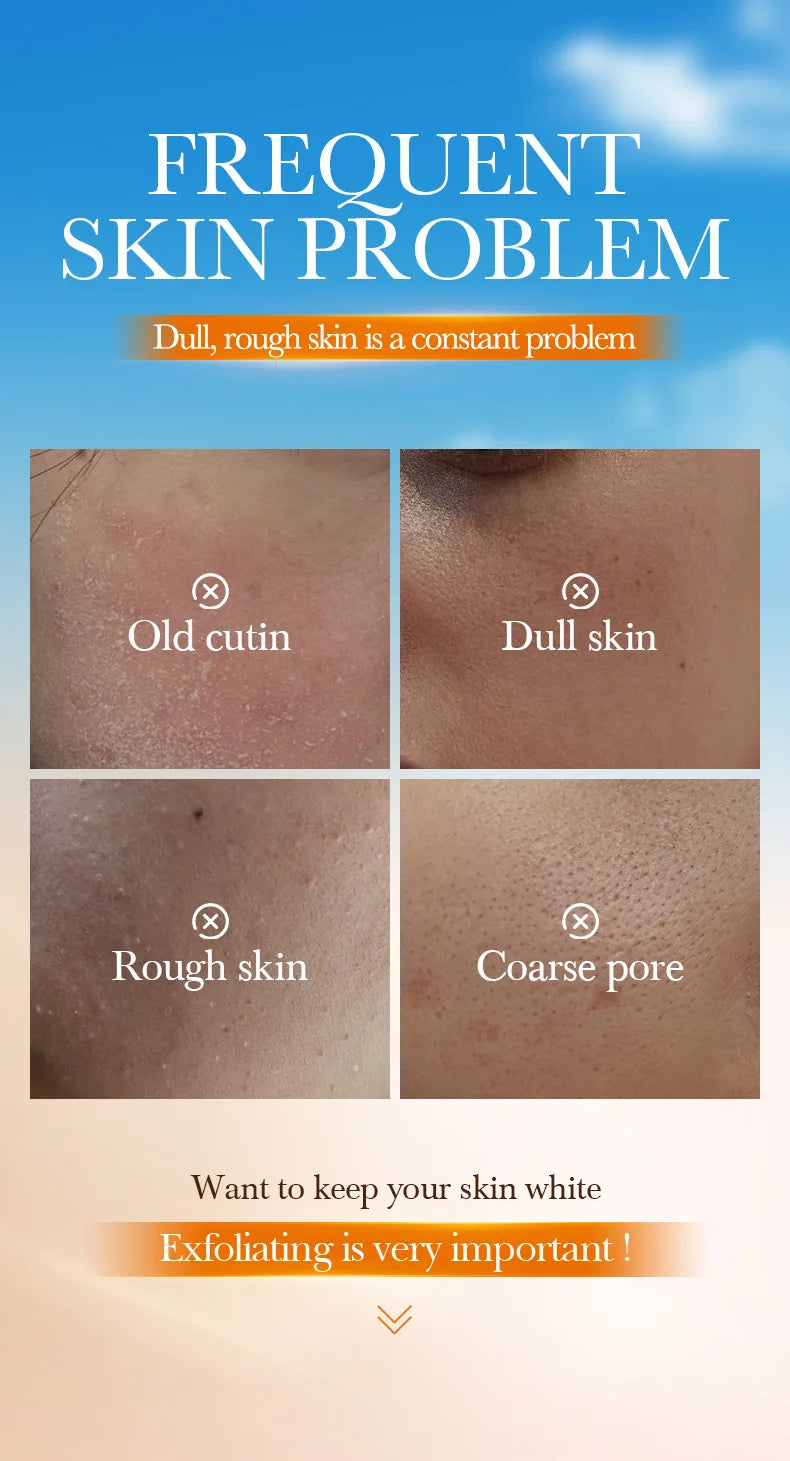 Orange Exfoliating Peeling Gel | Deep Pore Cleanser | Tidesmit 50g Scrubs Treatments Tidesmit