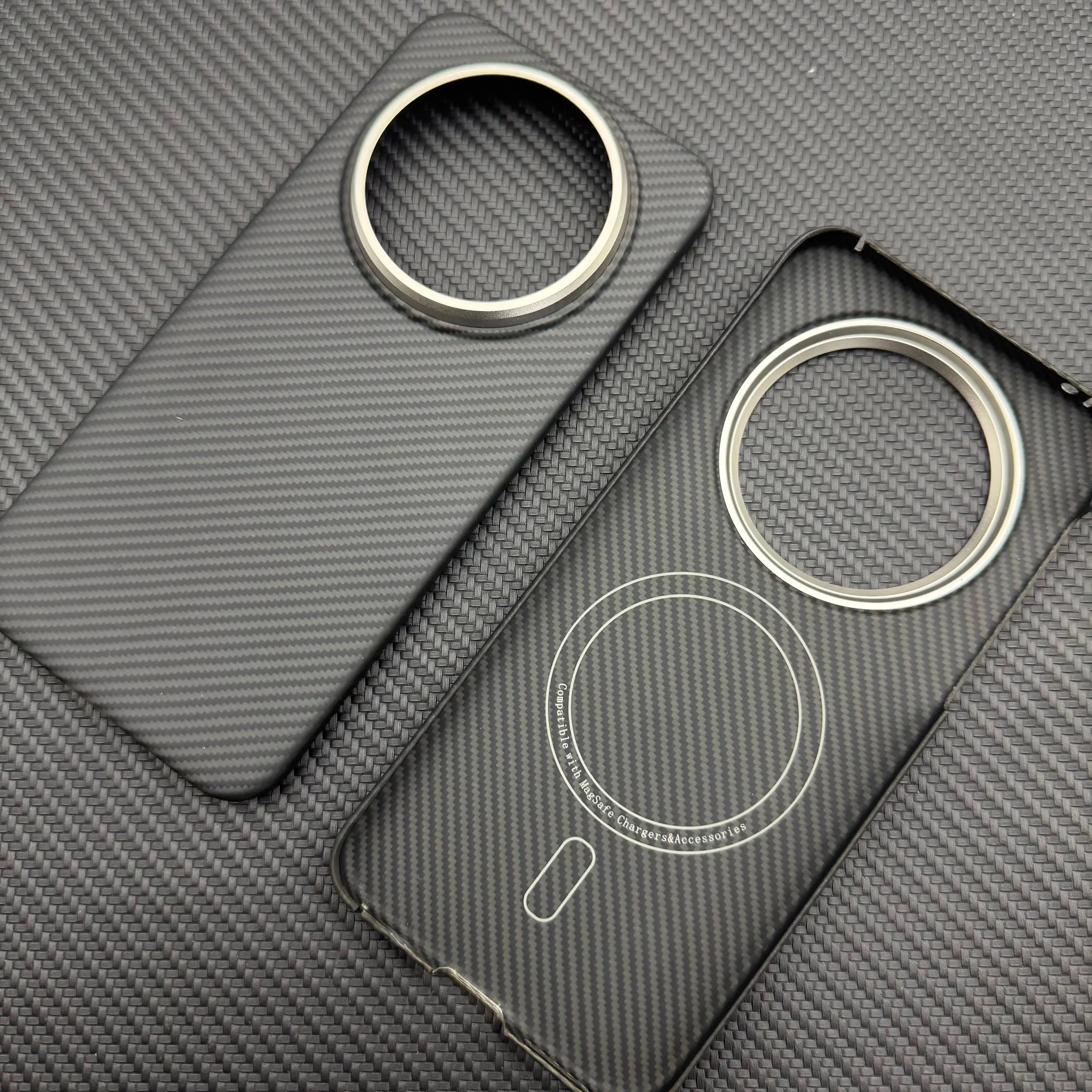 Vivo X200 Pro Carbon Fiber Case | Slim Shock-Absorbing Cover 600D Carbon Fiber Tidesmit
