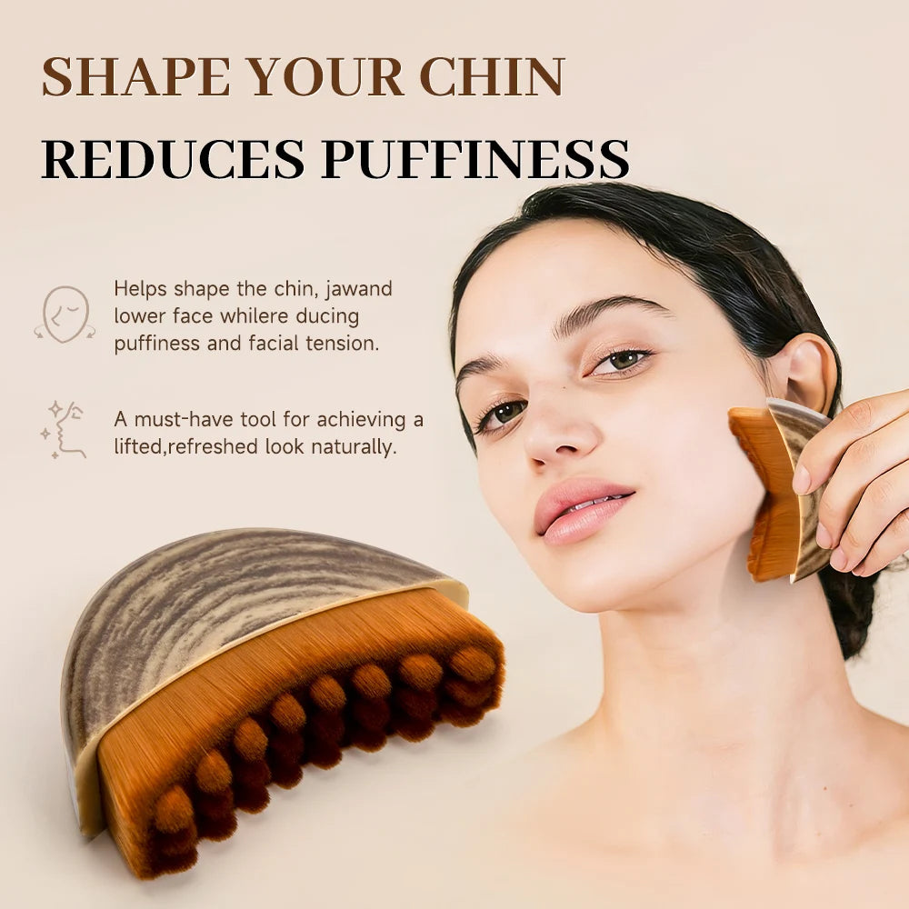 Lymphatic Drainage Face Brush for Facial Sculpting and Massage Massage Cushion Tidesmit