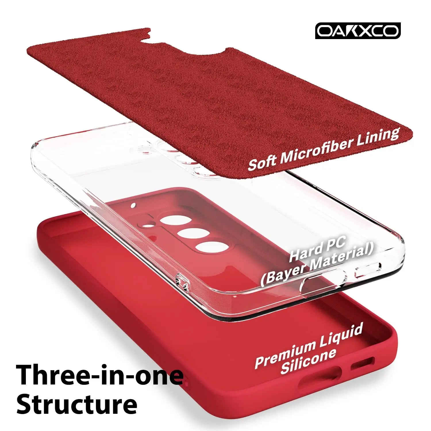 Samsung Galaxy A55 Silicone Case: Slim Shockproof Drop Protection Tidesmit