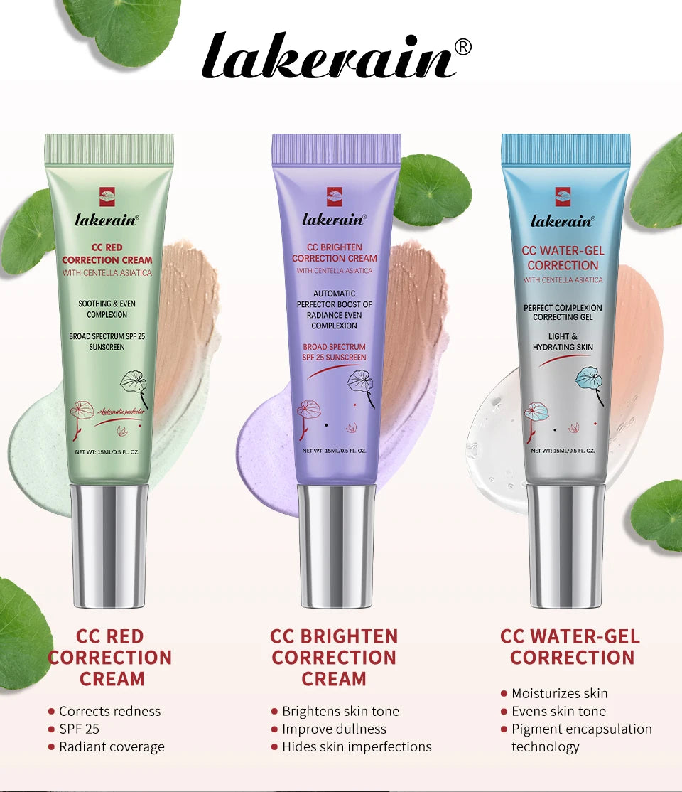 Tidesmit moisturizing CC brightening face makeup cream with waterproof and long-lasting coverage texture detail