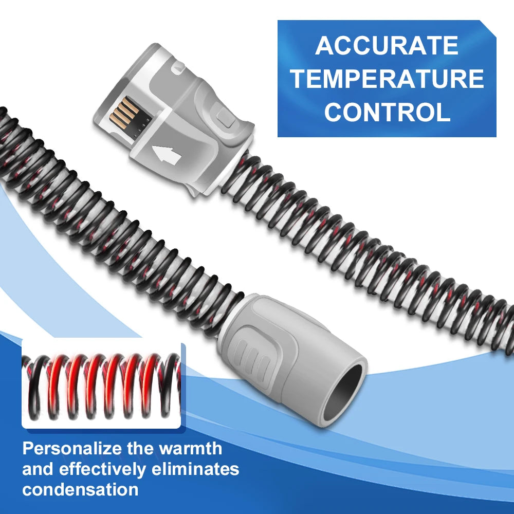 Airsense 11 & Aircurve 11 CPAP Heated Tube Ventilator Constant Temperature Pipe Oxygen Heating Tube with 1pcs Water Chamber Tank