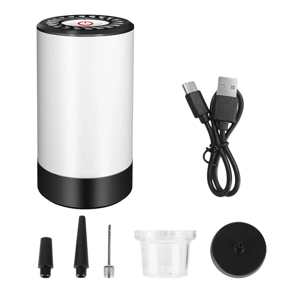Electric Vacuum Sealer Pump Mini Handheld Vacuum Pump with Food Vacuum Bags USB Rechargeable Portable Mini Vacuum Sealer Machine