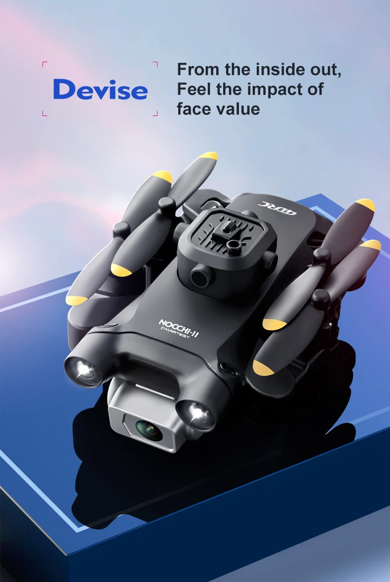 Mini 4K Camera Drone - Foldable WiFi Quadcopter with Obstacle Avoidance Tidesmit
