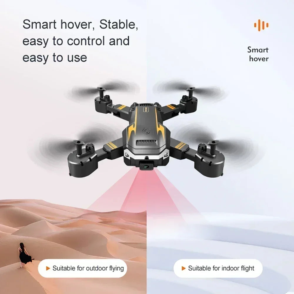 GPS Drone with 8K Dual Camera & Obstacle Avoidance - Foldable Design Tidesmit