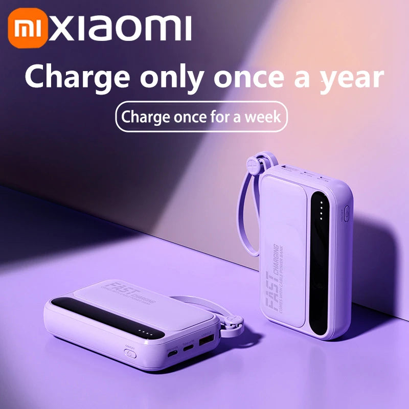 Portable Charger 50000mAh with 4 Built-in Cables | Tidesmit Tidesmit