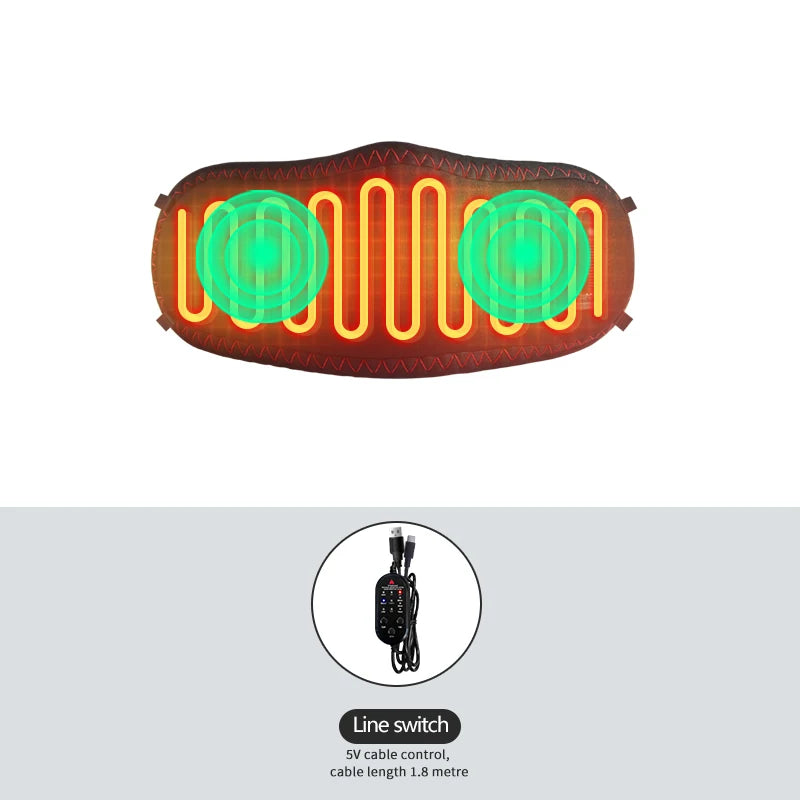 Electric Heating Nose Warmer | 3 Heat Levels for Muscle Relief Massage Cushion XF-02-5V-Massage Tidesmit