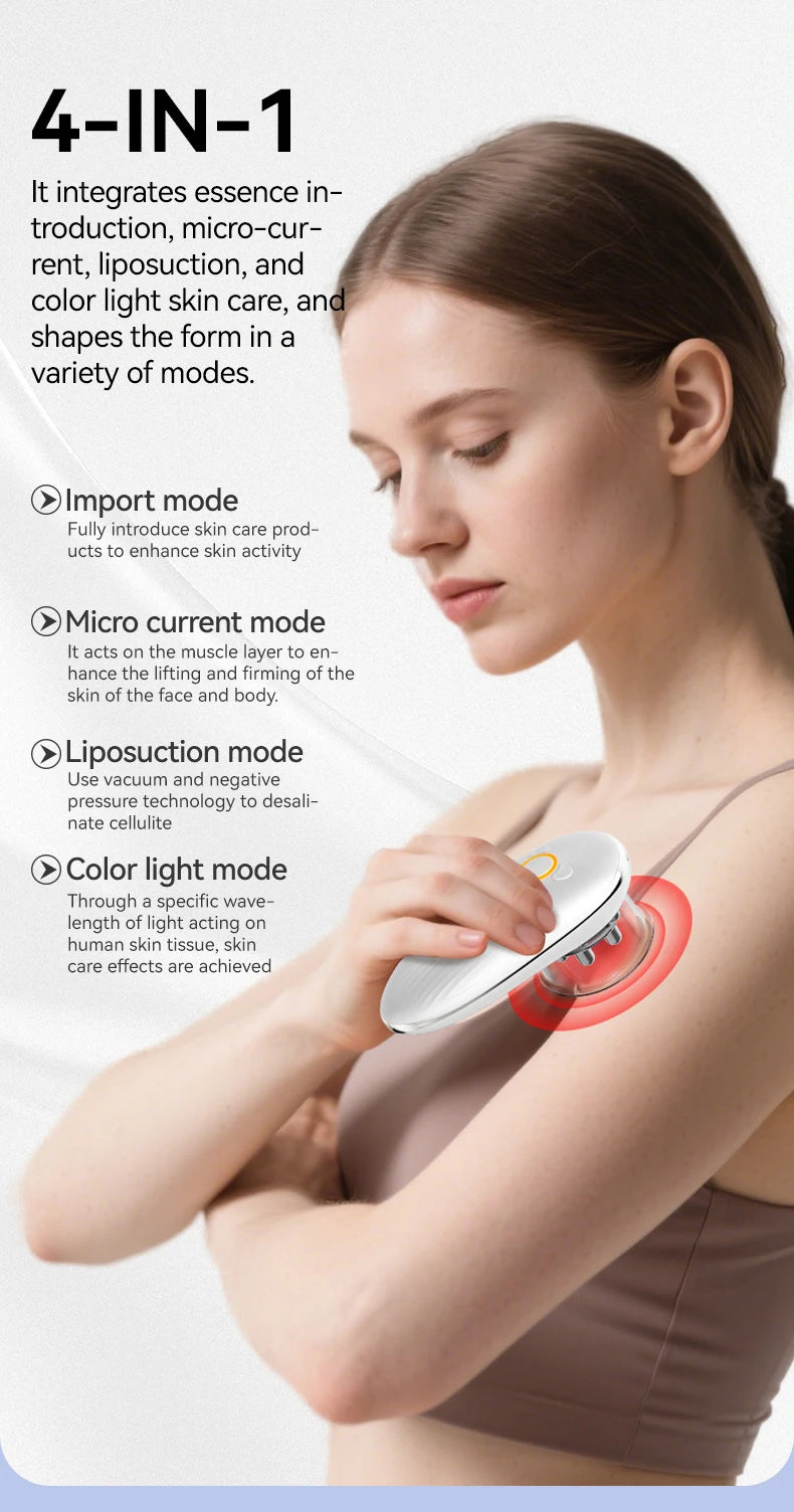 Body Shaping Massager - Anti Cellulite Device for Home Relaxation Relaxation Treatment Tidesmit