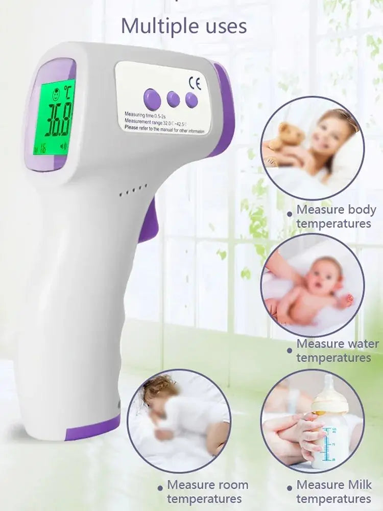 Medical Digital Infrared Thermometer Quick Temperature Measurement Medical Handheld Body Forehead Non-contact Thermometer