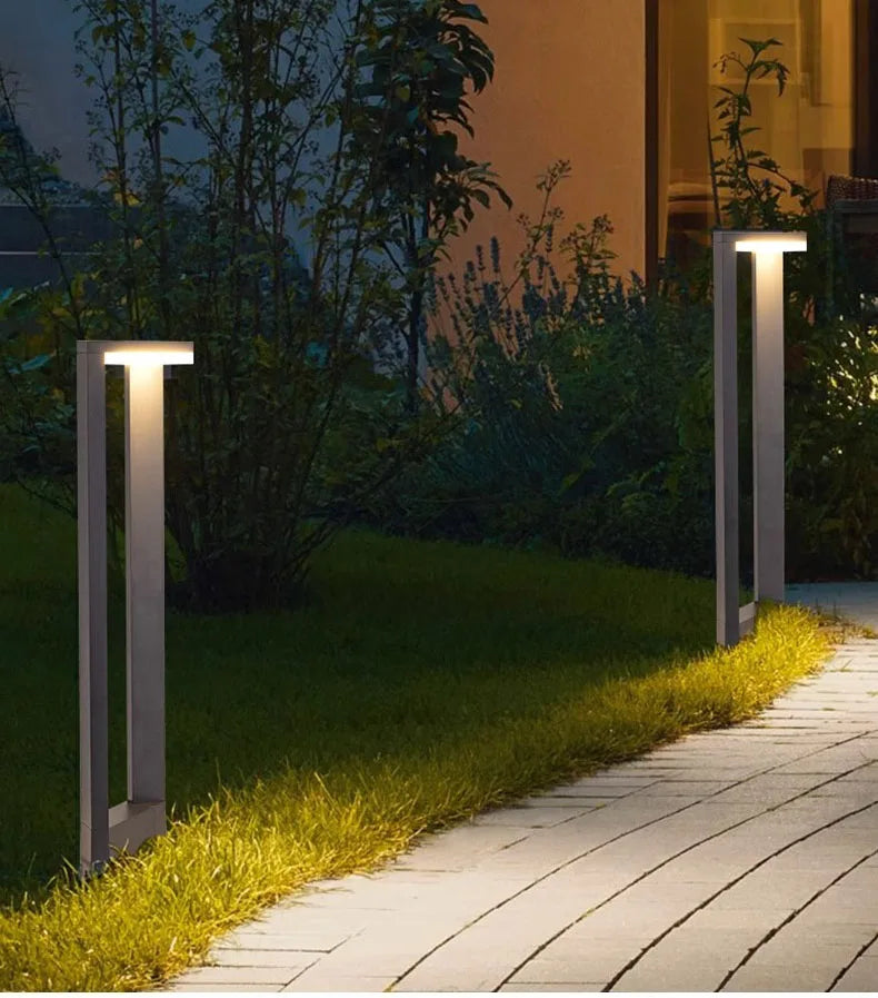 New LED Lawn Light Outdoor Waterproof IP65 110V 220V 230V Street Lamp For Garden Path Landscape Park Villa Courtyard Lighting