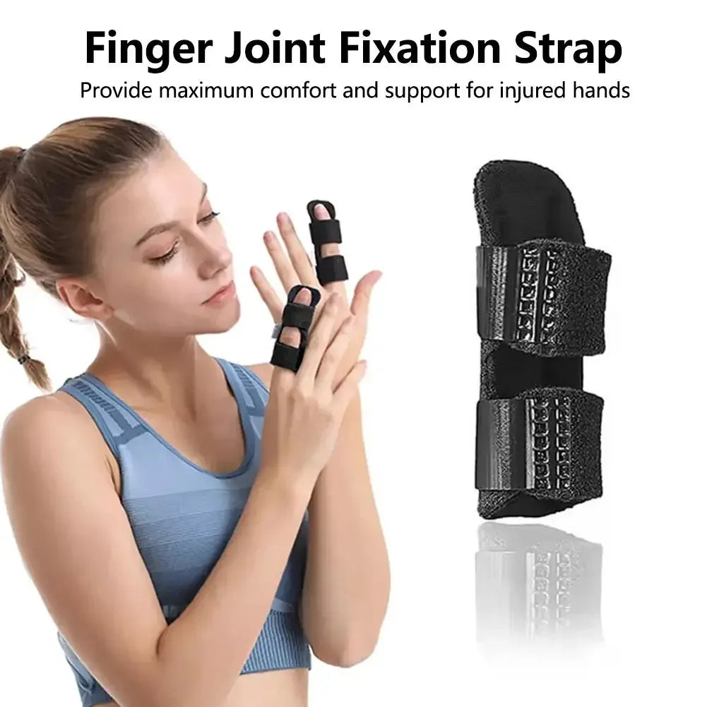 Finger Fixing Splint Straightening Brace Adjustable Fracture of The Finger Protective Gear Straightening Finger/knuckle Reusable
