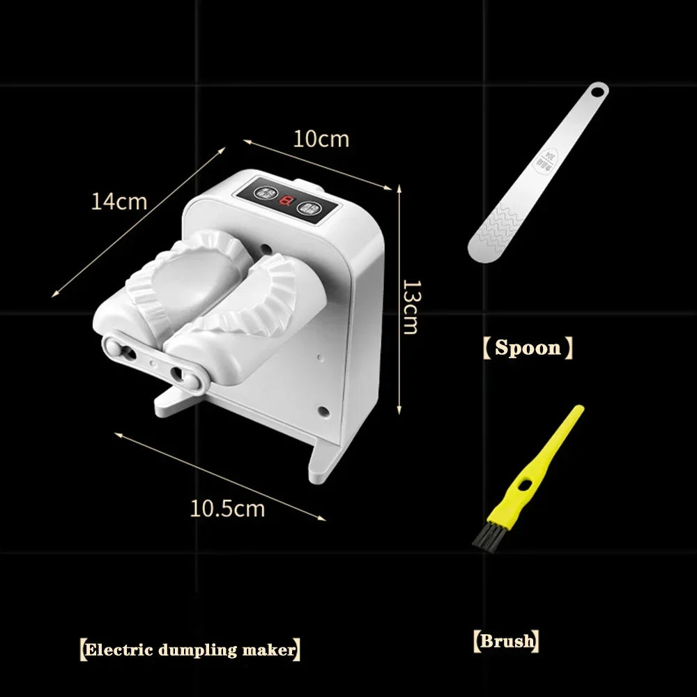 Tidesmit automatic electric dumpling maker machine pressing empanadas and ravioli with rechargeable convenience