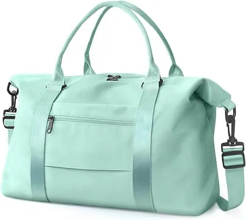 Unisex High Quality Customize Leather Duffle Bag Large Capacity Shoe Compartment With Customize Logo and Customize Storage Space