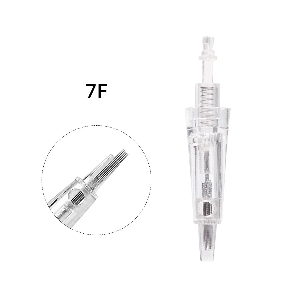 Professional PMU Machine | Rotary Microblading Pen for Precision Brows Permanent Makeup Machines 7F 15pcs Tidesmit