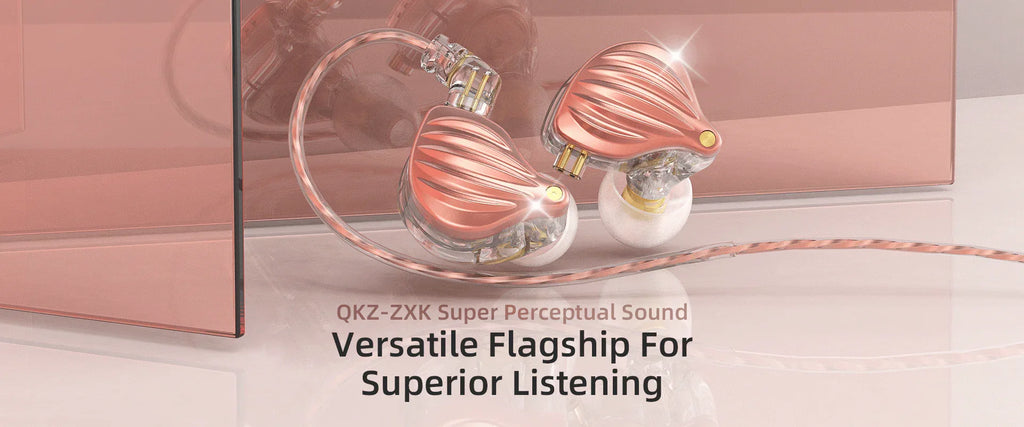 QKZ AK6 SK7 Copper Driver HiFi Wired Earphone with MIC Sport Running Headphones Bass Stereo Headset Music Earbuds fone de ouvido Tidesmit