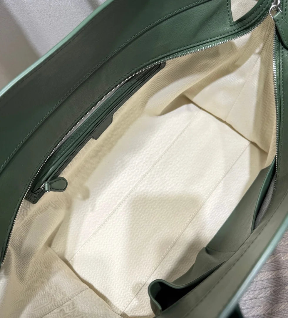 2026 high-quality genuine leather Marlo 12 inch 14 inch saddle leather tote bag, women's shoulder bag, high-end leather texture,