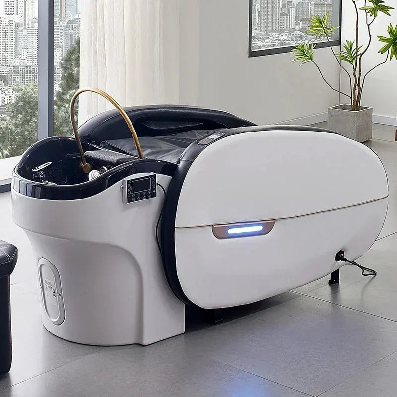 Electric Shampoo Bed – Ergonomic Salon Hair Washing Chair for Professionals Massage Chairs Tidesmit