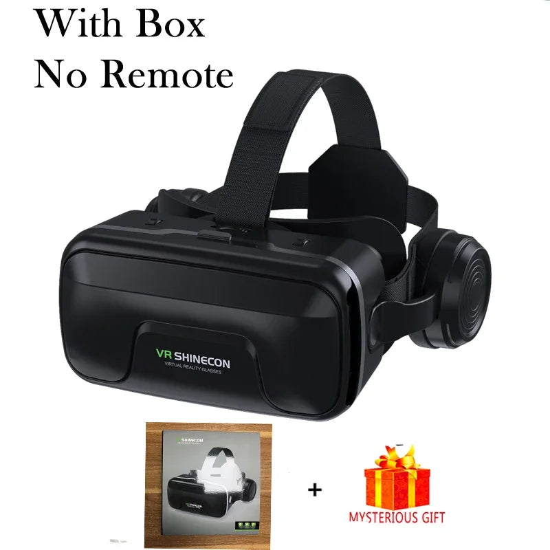 VR Headset for Smartphones | 3D Immersive Smart Glasses with Remote Options Only VR Tidesmit