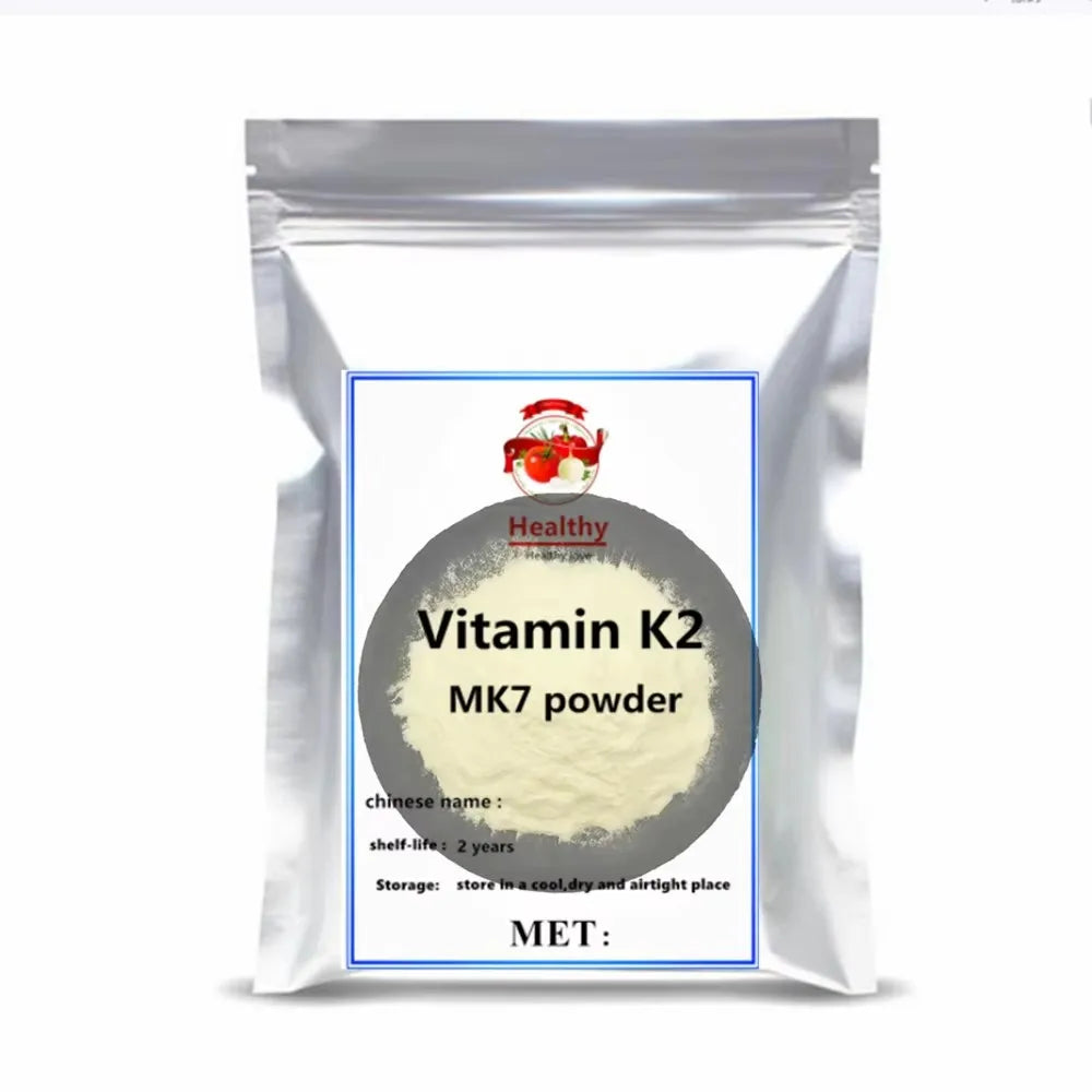 Vitamin K2 MK7 (50g-1kg) - High Purity Supplement for Skin Brightening & Freckle Fading. Factory Direct. Resealable