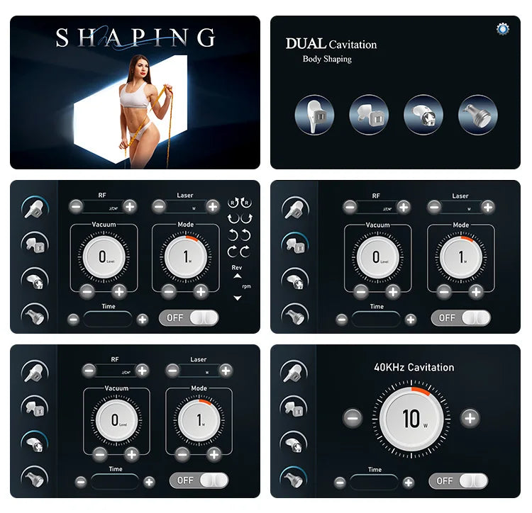 Body Shaping Vacuum Massage Machine for Professional Skin Tightening Body Shaping Massage Equipment Tidesmit