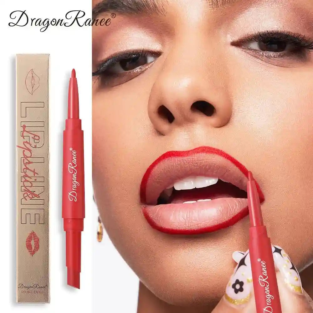 Matte Lip Liner and Lipstick Pen | Waterproof Long Lasting 2-in-1 Lip Care Tidesmit