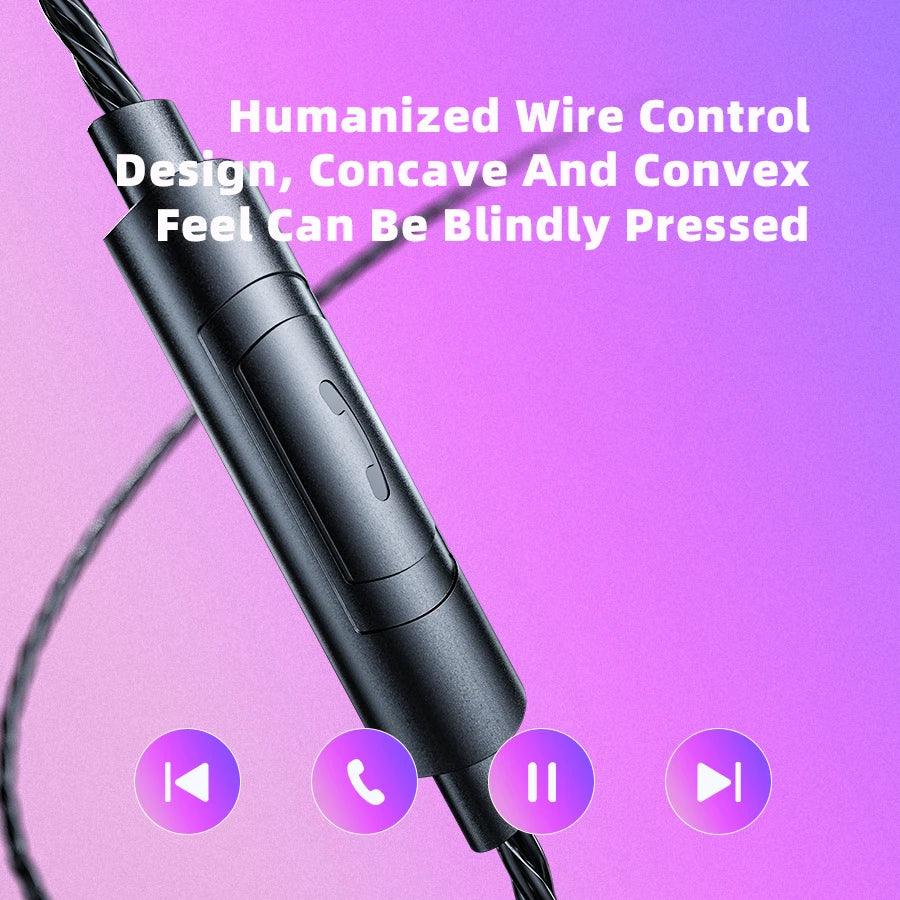 Dual Driver Wired Gaming Earphones HiFi Stereo Audio | Tidesmit Tidesmit