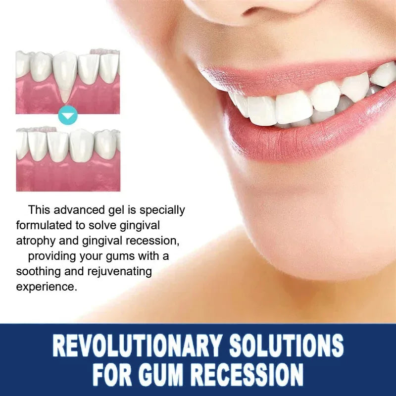 Tidesmit gum repair and teeth whitening gel for gingival inflammation relief and stain removal