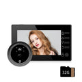 4.3 Inch HD Display Visual Peephole Video Doorbell 145 Degree Angel 1 Megapixel Camera PIR Motion Detection Night Vision Cat Eye