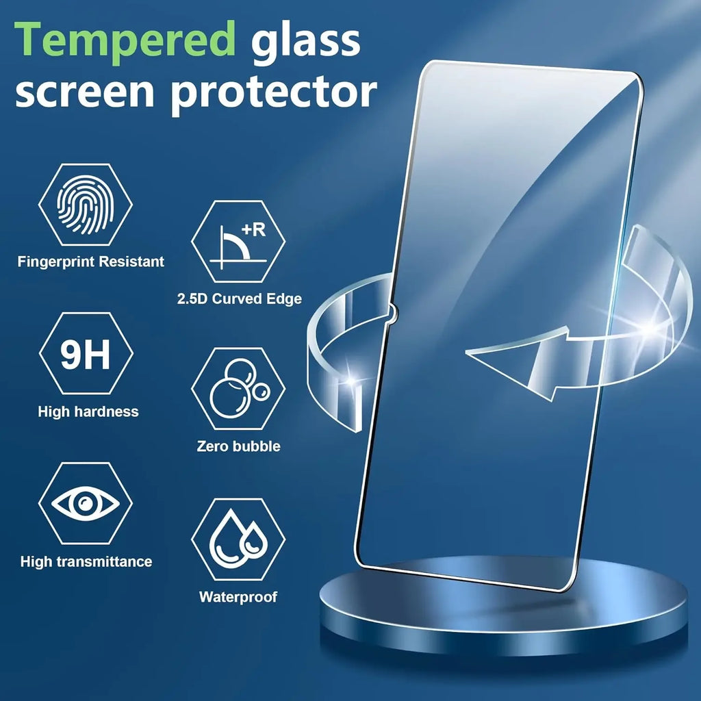 Tempered Glass Screen Protector for Redmi and Poco Pad | 9H Hardness Tidesmit