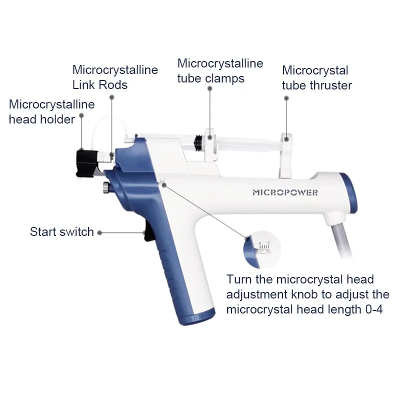 RF Mesotherapy Gun | Painless Skin Rejuvenation Device (110V-220V) Relaxation Treatment Tidesmit
