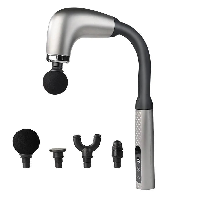 Back Massage Gun with Extended Handle for Targeted Deep Tissue Relief Back Massage Instrument Tidesmit
