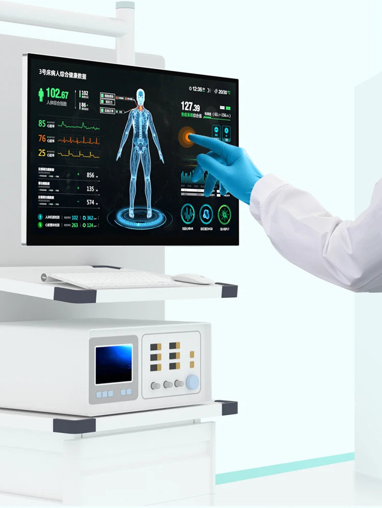 VCHANCE 21.5'' Full HD 1080p 100%sRGB Portable Medical Monitor with VESA Mount Display External for Hospital Diagnostic Devices